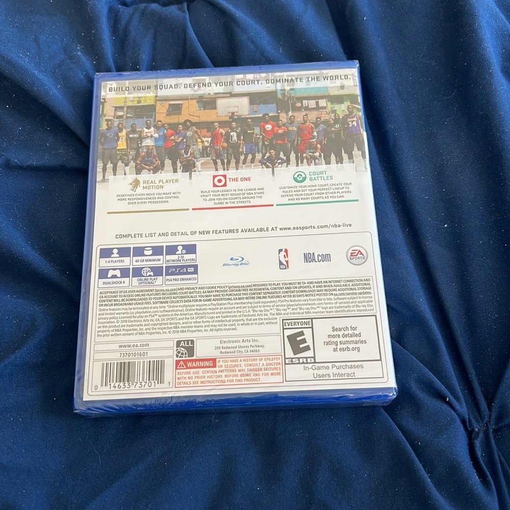 Brand new never opened NBA live 19. PS4 - Picture 2 of 2